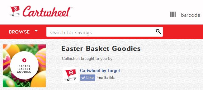 Huge Savings on Easter Candy using Cartwheel by Target
